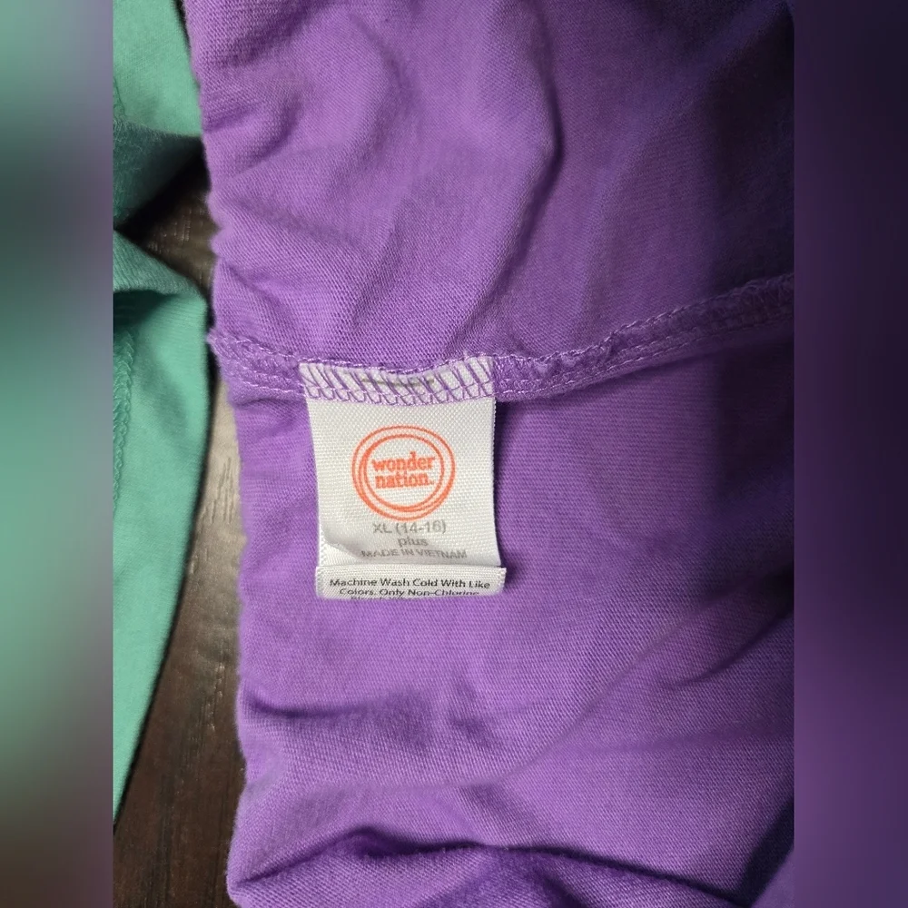 Bundle of 2 Pair Girls Wonder Nation Shorts XL